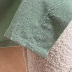 Ösengardine blickdicht uni Velours mintgrün 145x245cm
