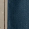 Ösengardine Chevron feine Zickzacklinien abdunkelnd marineblau schwarz 140x260cm