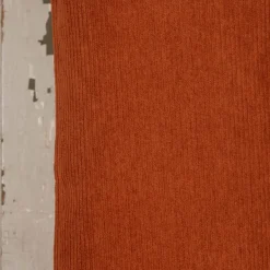 Ösengardine Cordoptik einfarbig rostorange 140x260cm