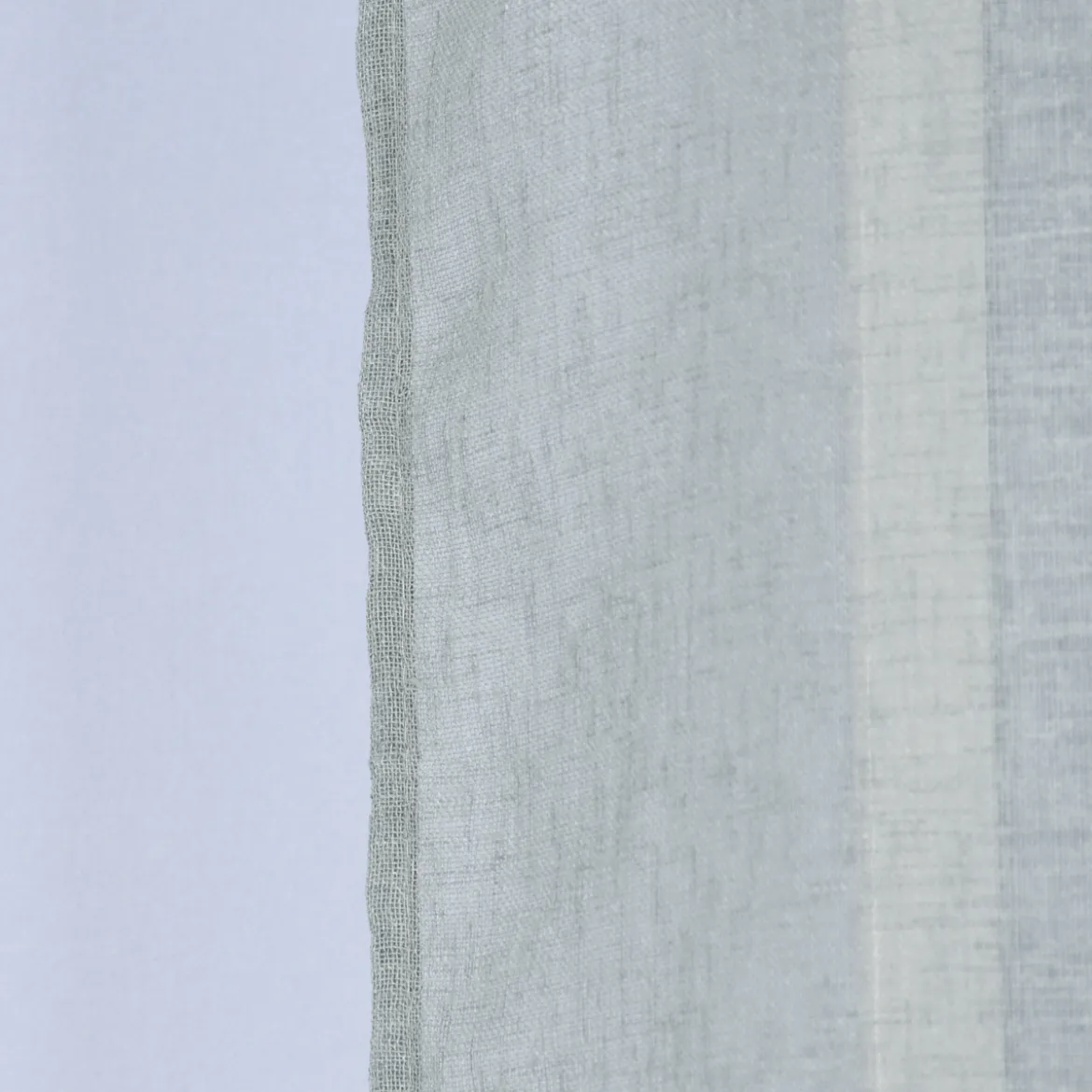 Ösengardine Leinenoptik uni blau 140x260cm