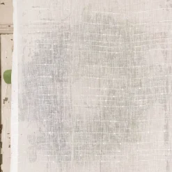 Ösengardine XXL Schnurstreifen mit Glitzerpailletten weiß 300x260cm