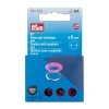 Ösen mit Scheiben 8mm pink/silberfarbig 32 Stk von Prym