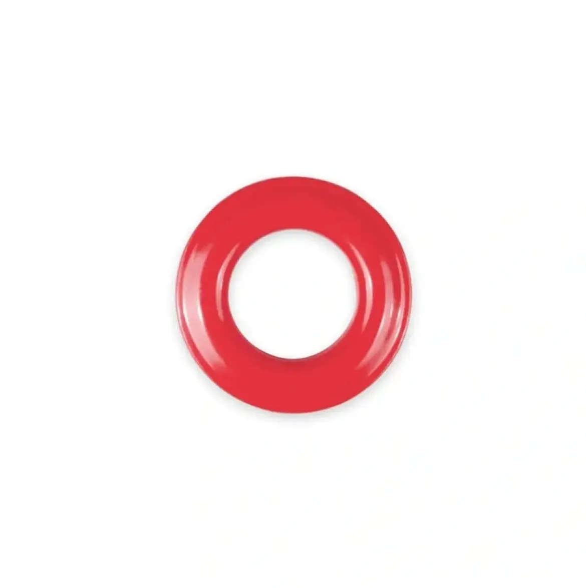 Ösen mit Scheiben 8mm rot/silberfarbig 32 Stk von Prym