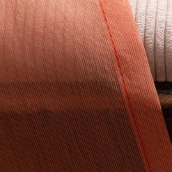 Ösenvorhang Batik Farbverlauf halbtransparent terracotta 140cmx255cm