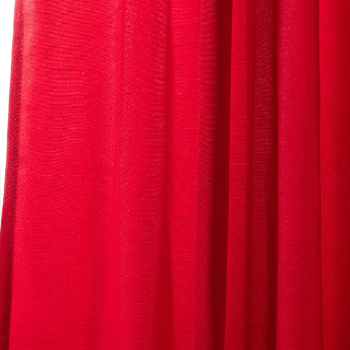 Ösenvorhang Miami Elbersdrucke blickdicht uni rot 140cmx255cm