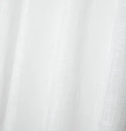 Ösenvorhang Ontario halbtransparent natürlich uni Wollweiß XXL 290x280cm (BxH)