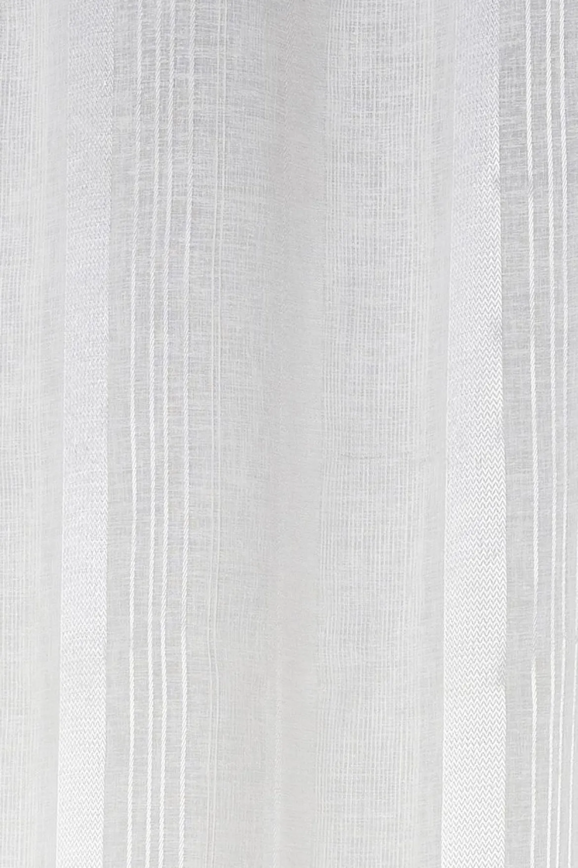 Ösenvorhang Sea Dream Freundin Home Collection halbtransparent Längsstreifen weiß 140cmx255cm
