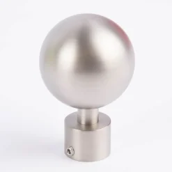 Serie Boston Endstücke Ball groß 2 Stück Ø16mm edelstahl-optik