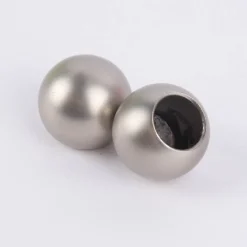 Serie Boston Endstücke Ball klein 2 Stück Ø16mm edelstahl-optik