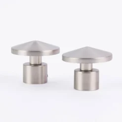 Serie Boston Endstücke Disc 2 Stück Ø16mm edelstahl-optik