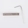 Serie Boston Profilverbinder Ø16mm edelstahl-optik