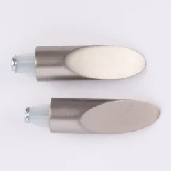 Serie Malibu Endstück Cut Ø12mm edelstahl-optik 2er Pack
