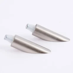 Serie Malibu Endstück Cut Ø12mm edelstahl-optik 2er Pack