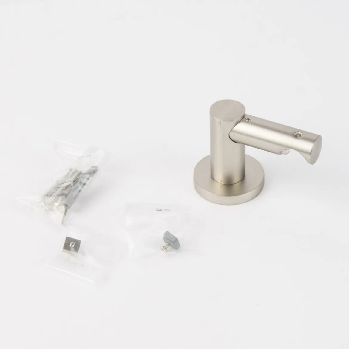 Serie NewYork Deckenträger 1-Lauf Ø20mm edelstahl-optik