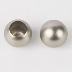 Serie NewYork Endstücke Ball 2 Stück Ø20mm edelstahl-optik
