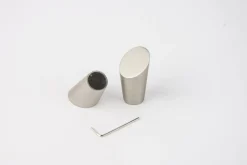 Serie NewYork Endstücke Rag 2 Stück Ø20mm edelstahl-optik