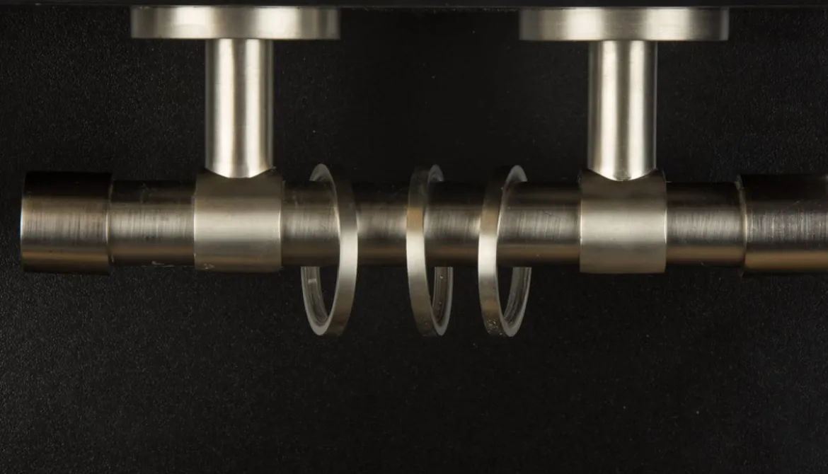 Serie NewYork Flachringe inkl Haken 10 Stück Ø20mm edelstahl-optik