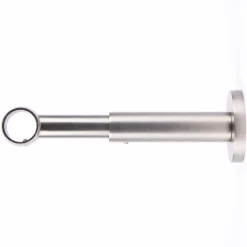 Serie NewYork geschlossener Träger ausziehbar 150-180mm 1-Lauf Ø20mm edelstahl-optik