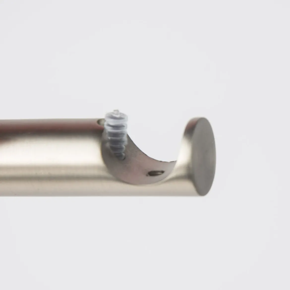 Serie NewYork Träger kurz 1-Lauf Ø20mm edelstahl-optik