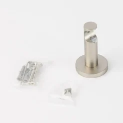 Serie NewYork Träger kurz 1-Lauf Ø20mm edelstahl-optik