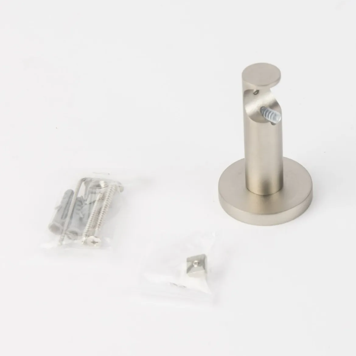 Serie NewYork Träger kurz 1-Lauf Ø20mm edelstahl-optik