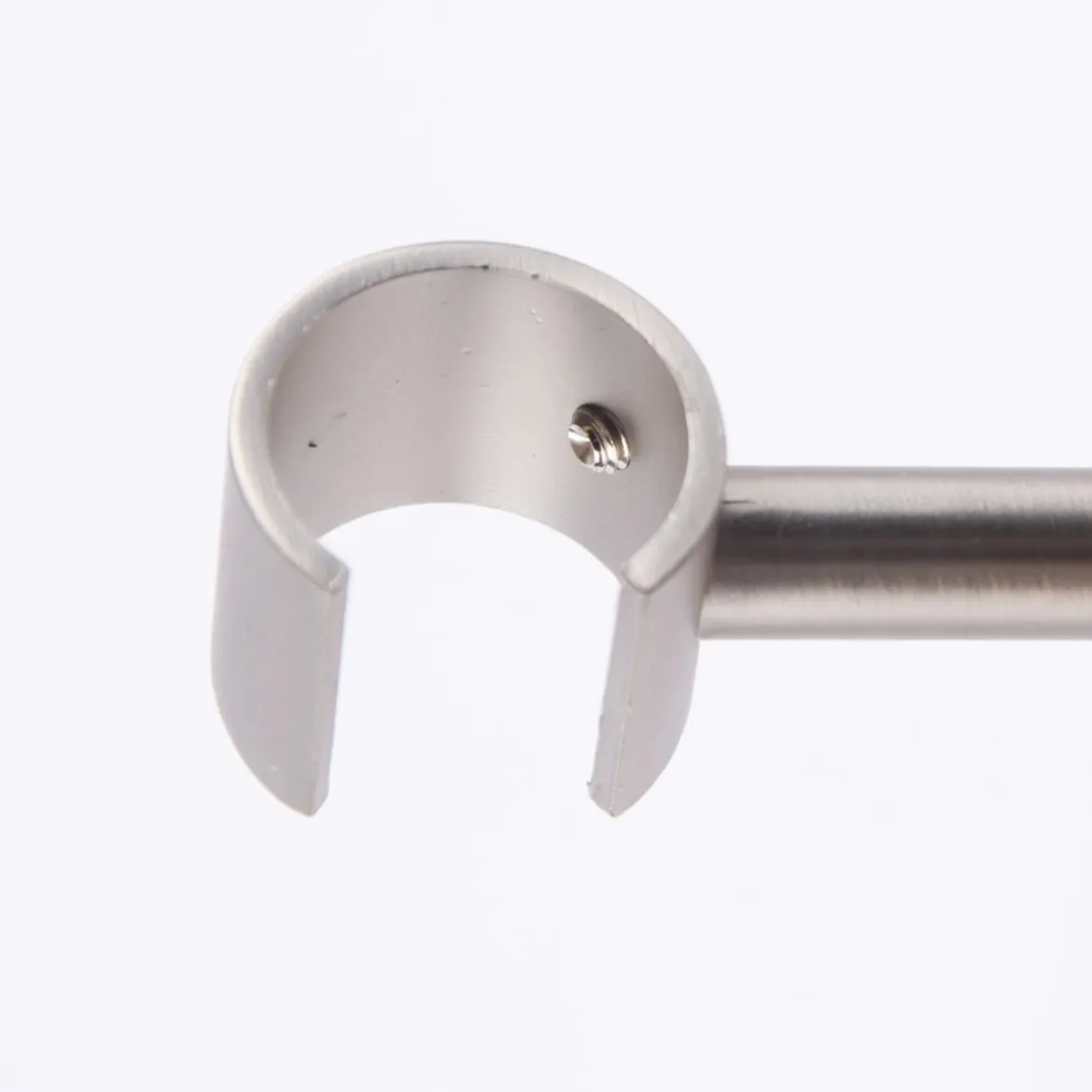 Serie NewYork Turn 1-lauf Wandträger halboffen Ø20mm profilo Ø20mm edelstahl-optik
