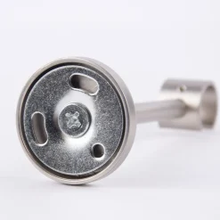 Serie NewYork Turn 1-lauf Wandträger halboffen Ø20mm profilo Ø20mm edelstahl-optik