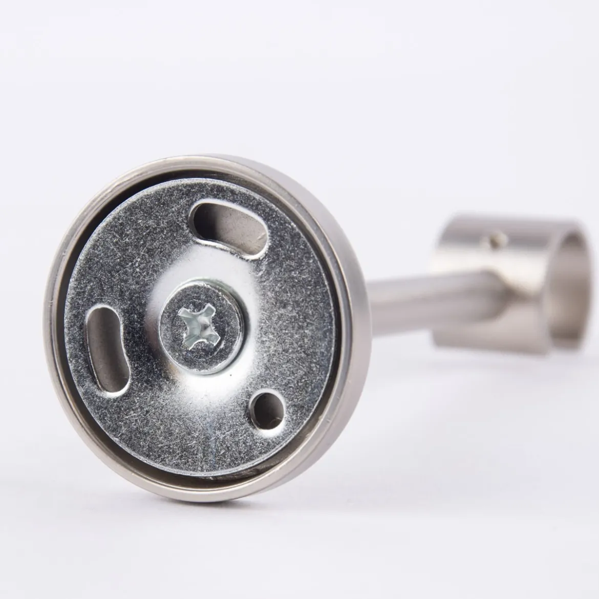 Serie NewYork Turn 1-lauf Wandträger halboffen Ø20mm profilo Ø20mm edelstahl-optik