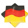 Serviette Deutschland Flagge 33x33cm 3lagig 20 Stück