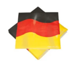 Serviette Deutschland Flagge 33x33cm 3lagig 20 Stück
