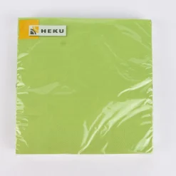 Serviette einfarbig grün 33x33cm 3lagig 20 Stück