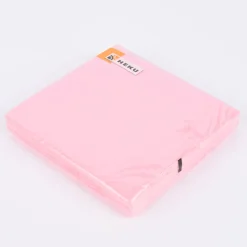 Serviette einfarbig rosa 33x33cm 3lagig 20 Stück