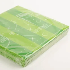 Serviette Fußball Party grün 33x33cm 3lagig 20 Stück