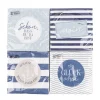 Servietten Glück ahoi Schiff blau weiß 33x33cm 3lagig 20 Stück von La Vida