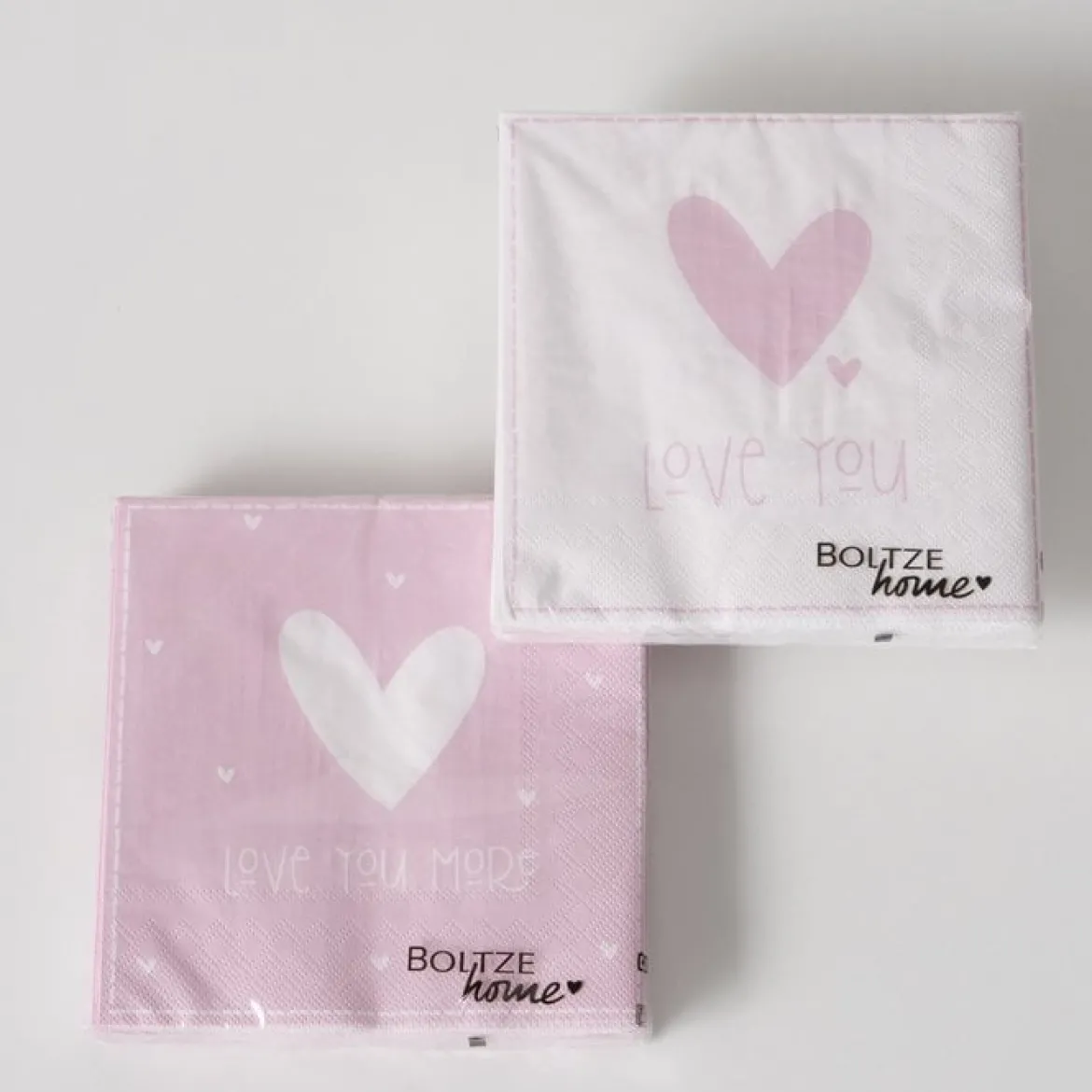Servietten Love you 20 Stk 3-lagig 33x33cm FSC Papier