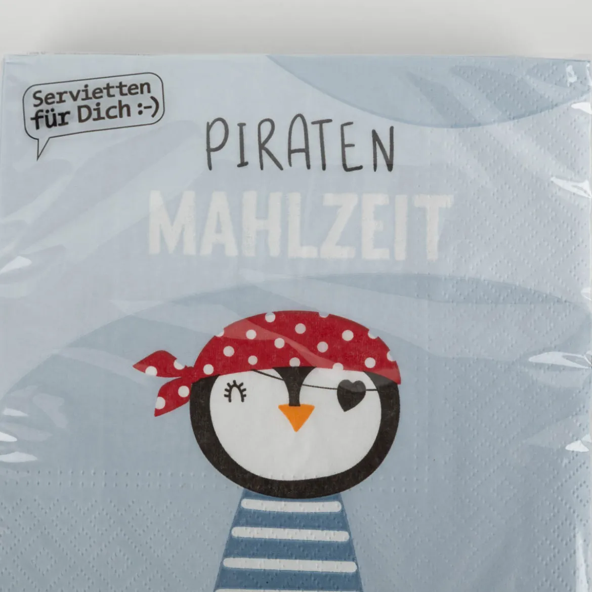 Servietten Piratenmahlzeit 33x33cm 3lagig 20 Stück von La Vida