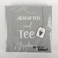 Servietten Tee 20 Stk 3-lagig 16,5x16,5cm FSC Papier