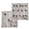 Servietten Vögel 20 Stk 3-lagig 33x33cm FSC Papier