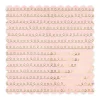 Serviette Tracing Patterns rosa gold 32x32cm 3lagig 20 Stück