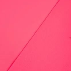 Softshell Stoff Outdoor Fleece-Rückseite uni neon Pink 144cm Breite