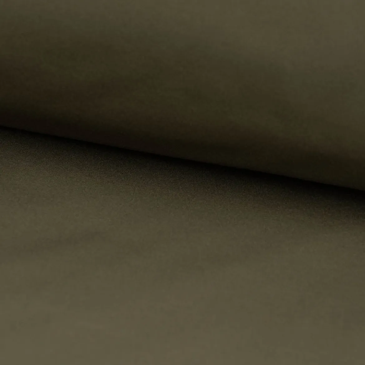 Softshell Stoff Outdoor Fleece-Rückseite uni Tarngrün 144cm Breite