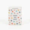 Spardose Gönn dir was mit Herzchen von Grafik Werkstatt