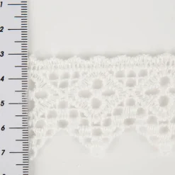 Spitzenborte Häkelborte ecru 4cm breit