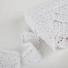 Spitzenborte Häkelborte weiß 6cm breit