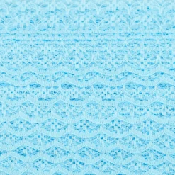 Spitze Spitzenborte Spitzenband Tüllspitze Meterware babyblau Breite: 4,8cm