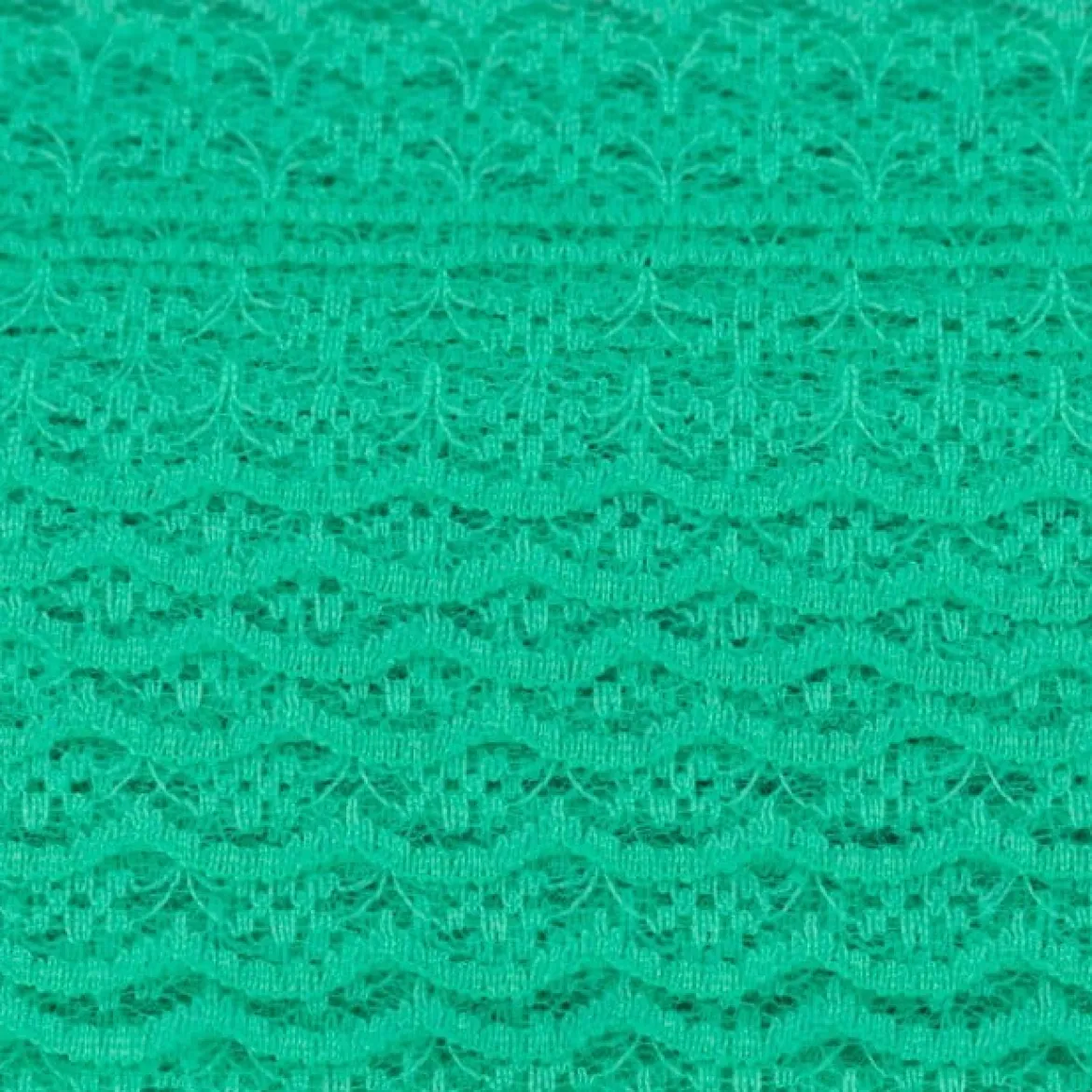 Spitze Spitzenborte Spitzenband Tüllspitze Meterware dunkelmint Breite: 4,8cm