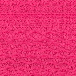 Spitze Spitzenborte Spitzenband Tüllspitze Meterware fuchsia Breite: 4,8cm