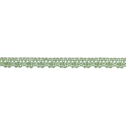 Spitze Zierband altgrün Breite: 1,5cm