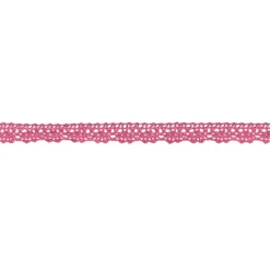 Spitze Zierband dunkelrosa Breite: 1,5cm
