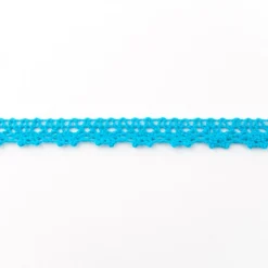Spitze Zierband türkis Breite: 1,5cm